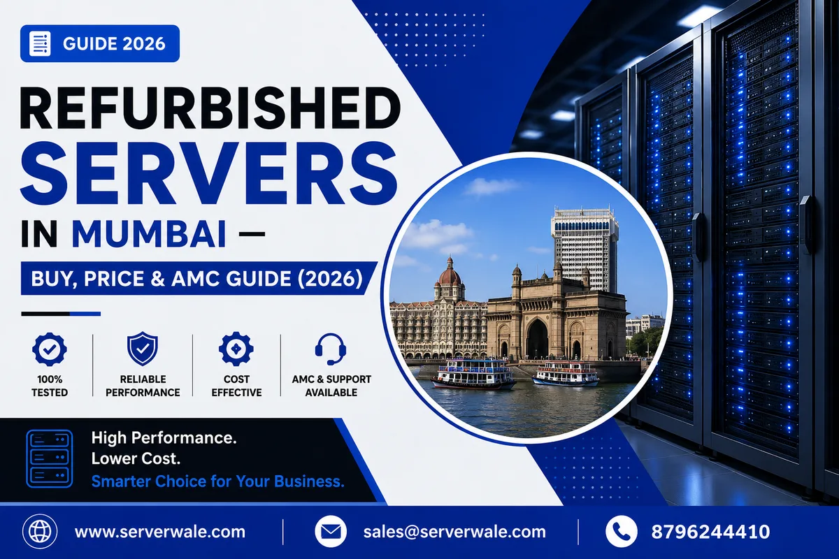 Refurbished Servers in Mumbai — Buy, Price & AMC Guide (2026)