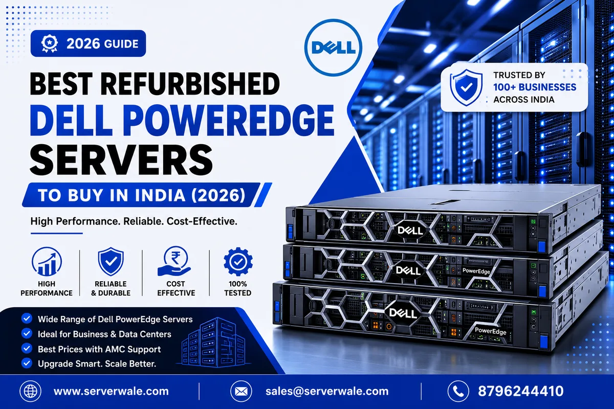 Best Refurbished Dell PowerEdge Servers to Buy in India (2026)