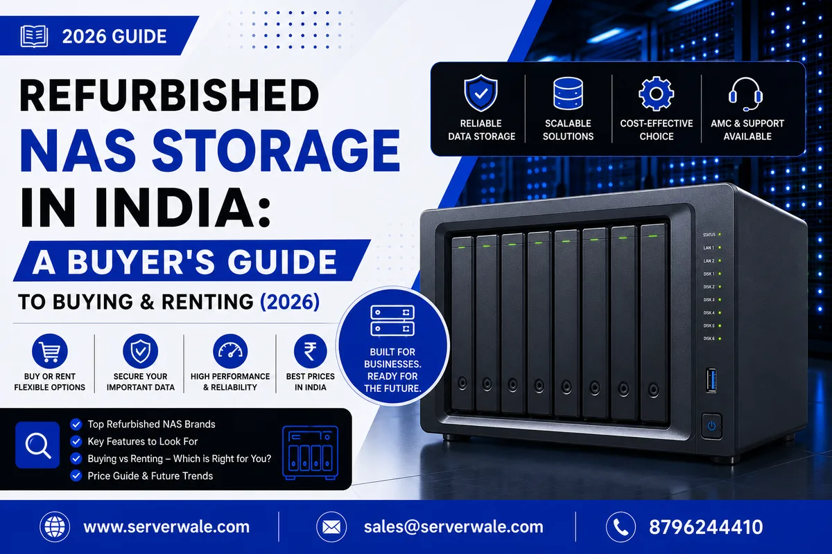 Refurbished NAS Storage in India: A Buyer's Guide to Buying & Renting (2026)