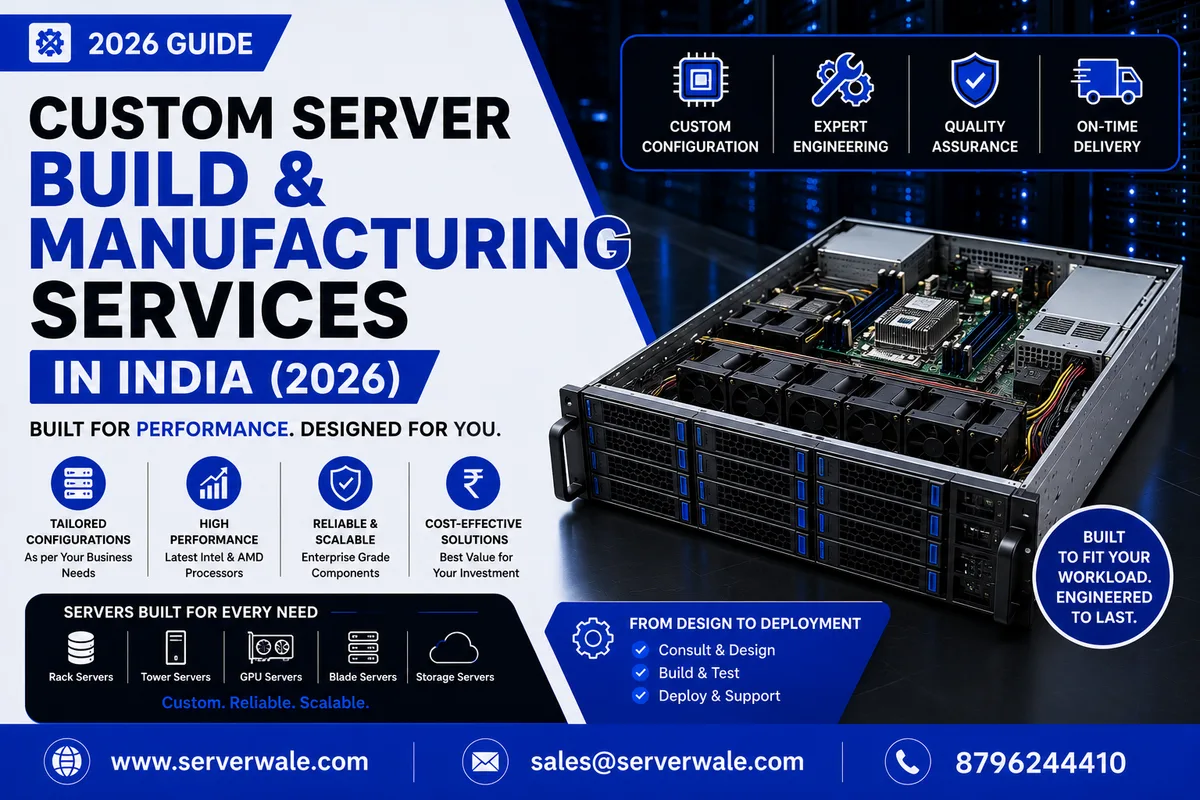 Custom Server Build & Manufacturing Services in India (2026)