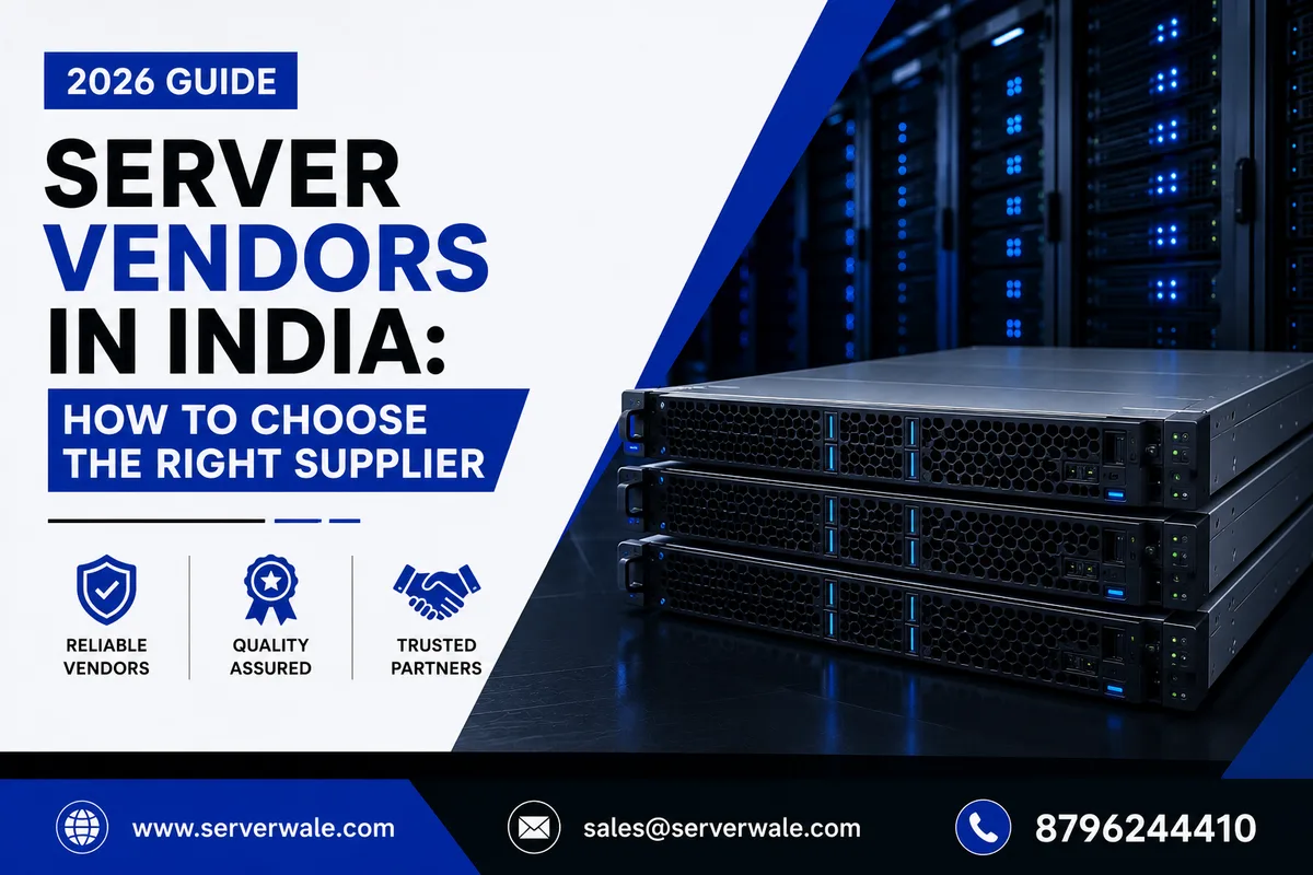 Server Vendors in India: How to Choose the Right Supplier (2026 Guide)