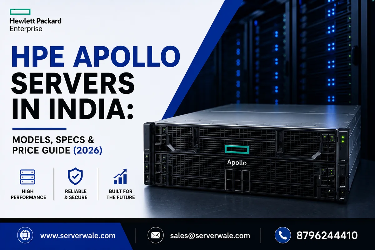 HPE Apollo Servers in India: Models, Specs & Price Guide (2026)