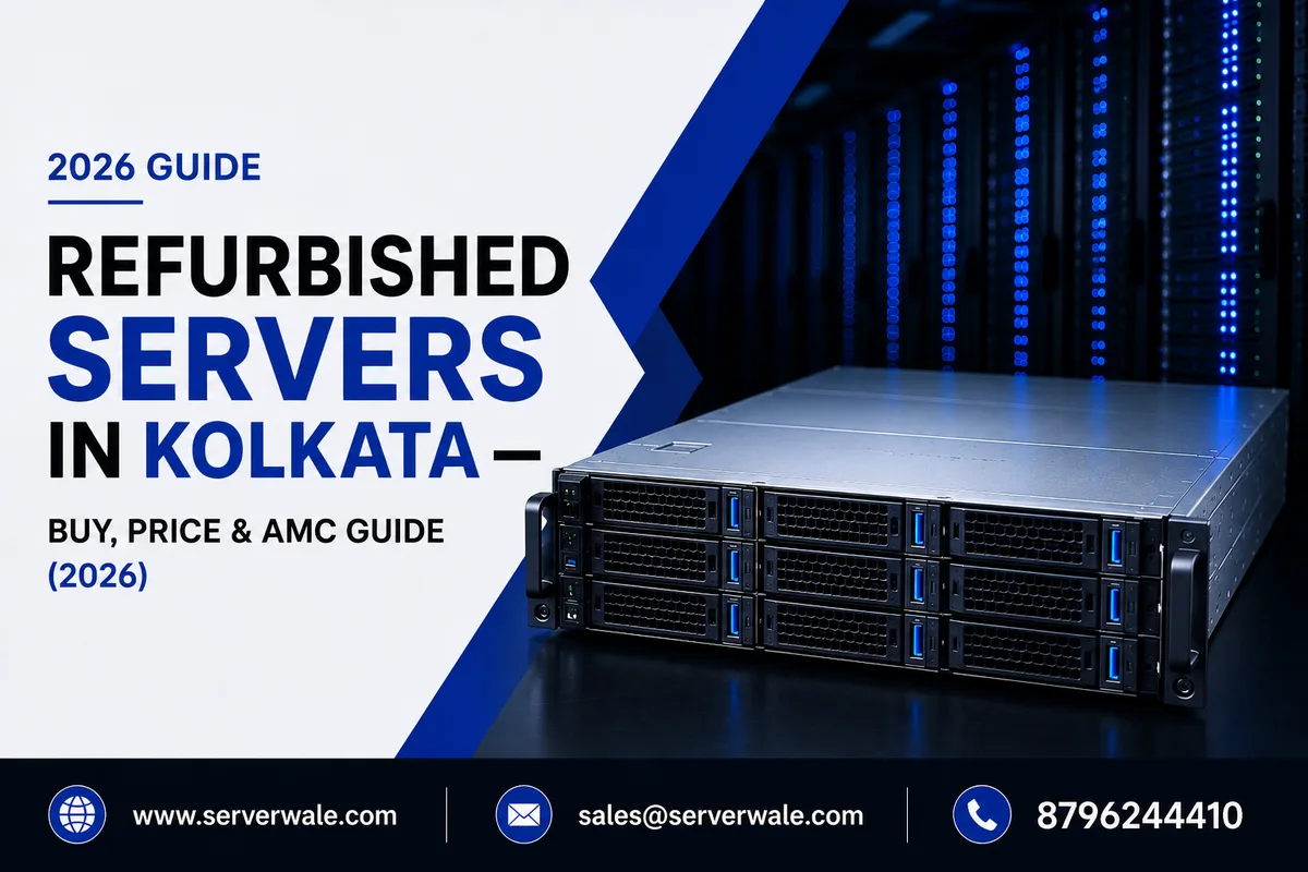 Refurbished Servers in Kolkata — Buy, Price & AMC Guide (2026)