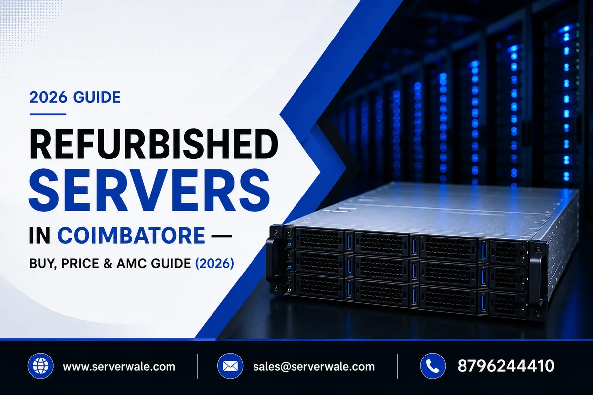 Refurbished Servers in Coimbatore — Buy, Price & AMC Guide (2026)
