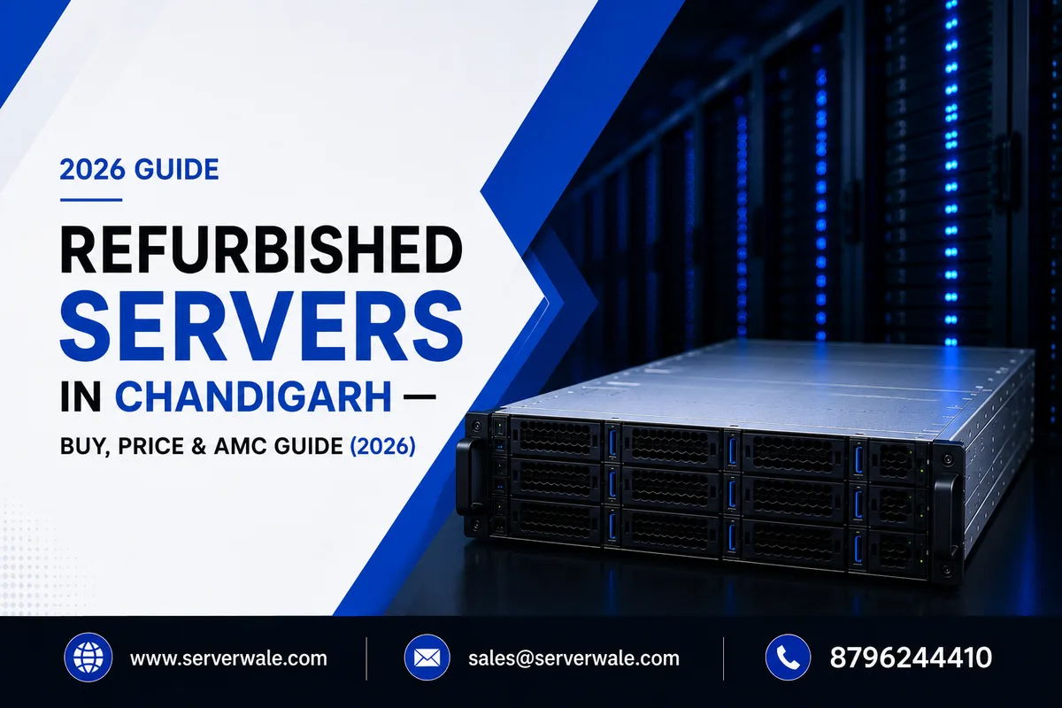 Refurbished Servers in Chandigarh — Buy, Price & AMC Guide (2026)