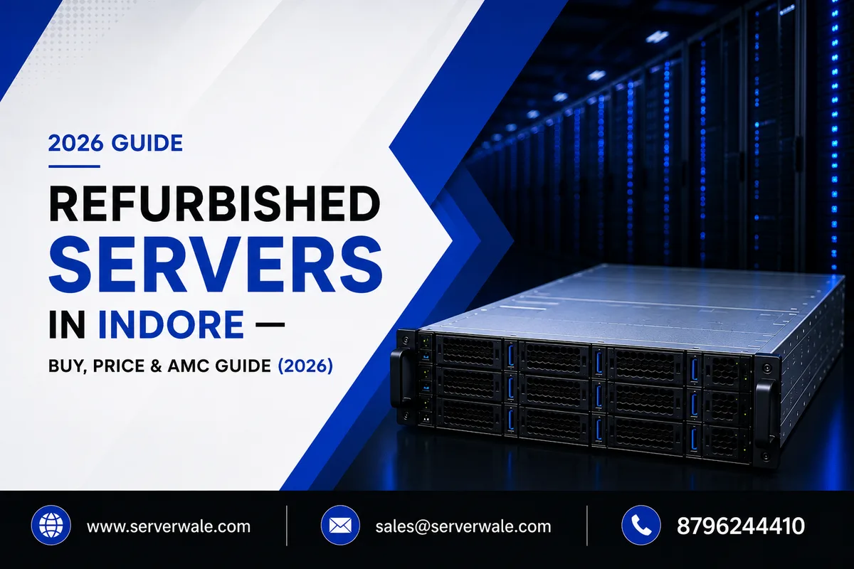 Refurbished Servers in Noida — Buy, Price & AMC Guide (2026)