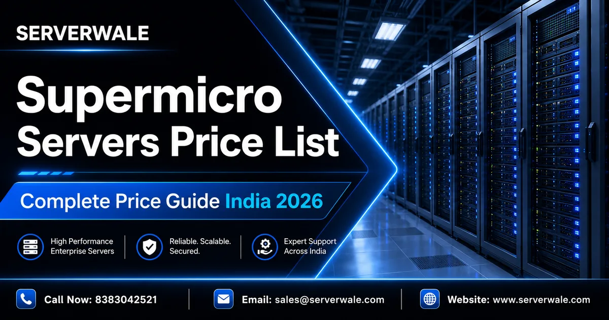 Supermicro Servers Price List