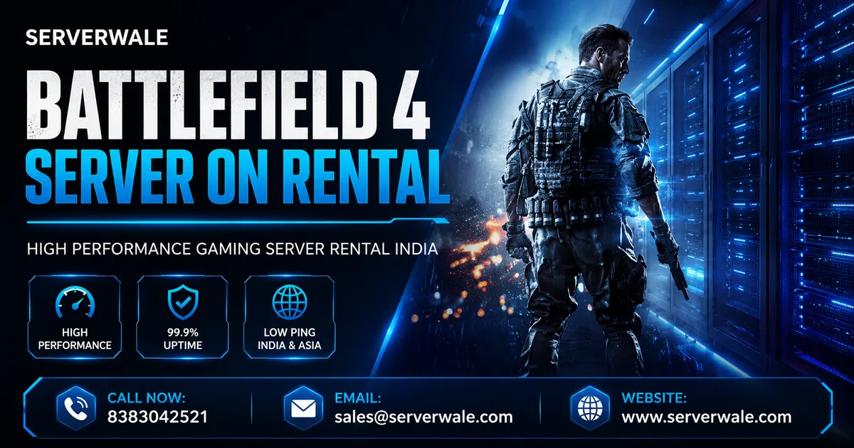 Battlefield 4 Server On Rental