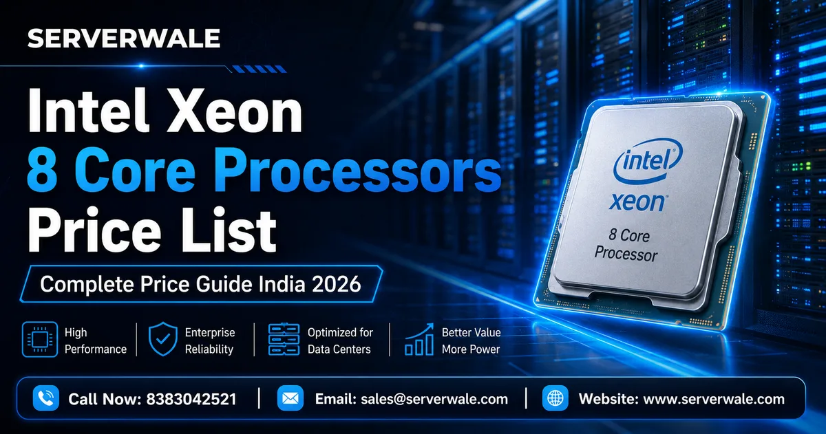 Intel Xeon 8Core Processors Price List
