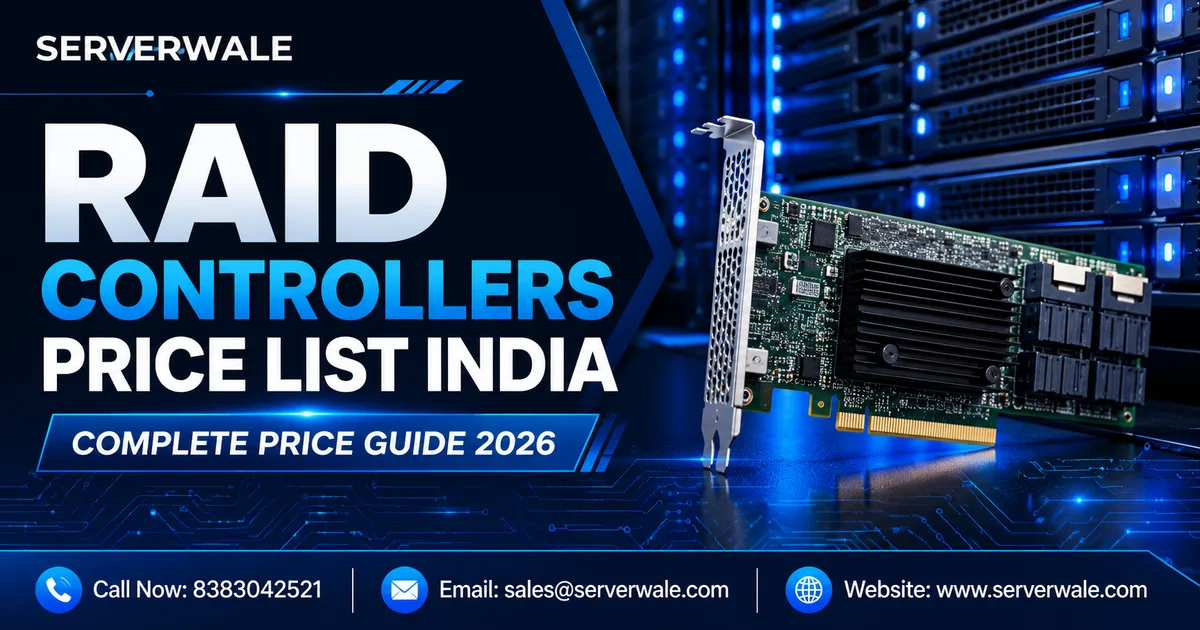 Raid Controllers Price List in India