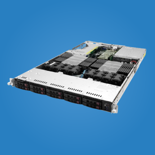 Supermicro 1U 10 SFF Rack server