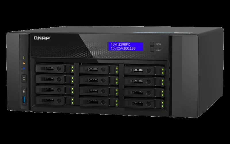 Qnap 12 Bay 10 Gbe Nas Storage Server