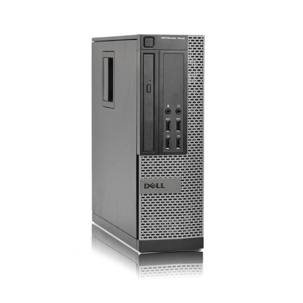 Refurbished Dell Optiplex 3060 SFF Business Desktop with Free Wi-Fi