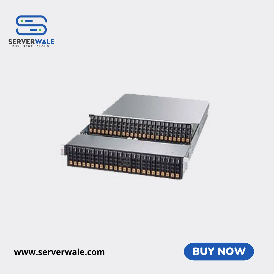 Supermicro 1U 4 SFF / 1 LFF Rack Server (X10SDV2CTP4F)