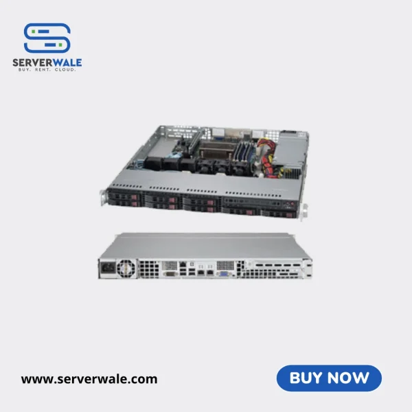 Supermicro 1U 2 LFF / 4 SFF Rack Server