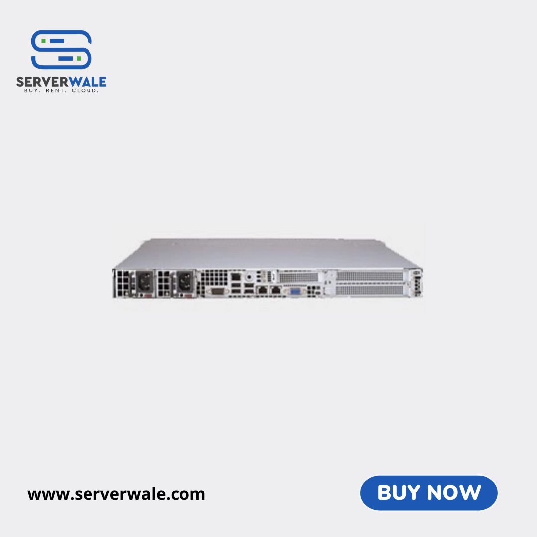 Supermicro 1U 4 LFF Rack Server (Super X10SLM-F)