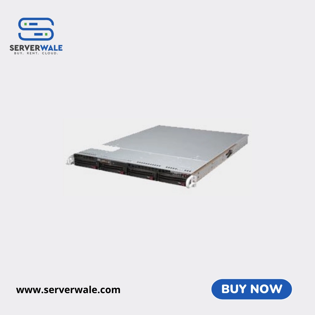 Supermicro 1U 4 SFF / 1 LFF Rack Server