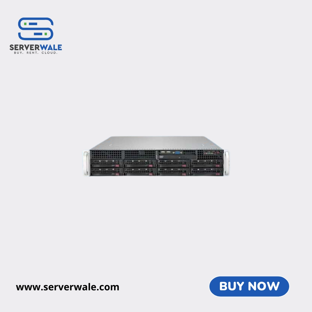 Supermicro 1U 4 SFF / 2 LFF Rack server