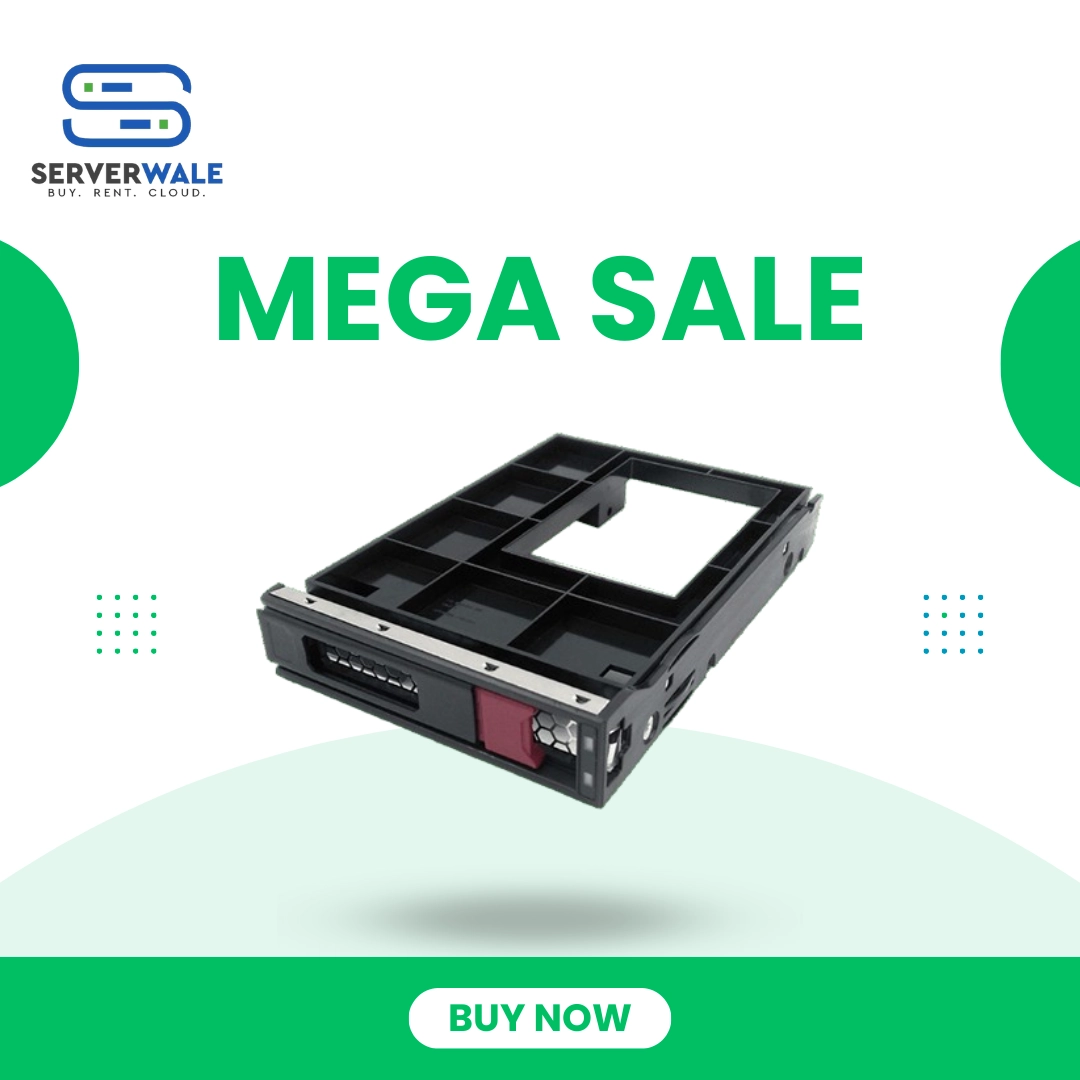 HP 3.5 Inch SAS / SATA SSD Tray Caddy with Converter